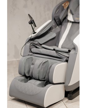 Масажне крісло Manzoku Ease White крісла для масажу тіла з ІЧ прогріванням-foto6