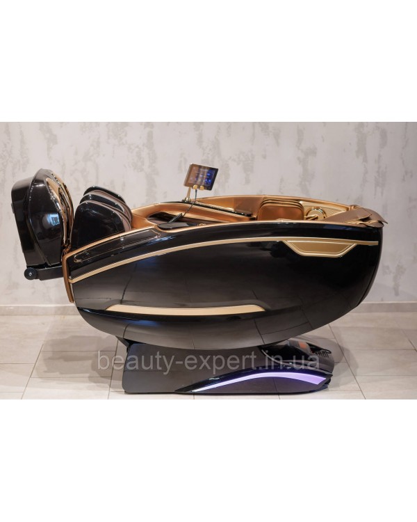 Массажное функциональное кресло для массажа позвоночника на рост 200 см L99 Luxury+Black + Brown Массажное функциональное кресло для массажа позвоночника на рост 200 см L99 Luxury+Black + Brown