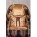 Масажне функціональне крісло для масажу хребта на зріст 200 см L99 Luxury+Black + Brown