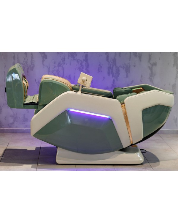 Масажне крісло для хребта LUXURY LX100 Green крісло масажер для дому Масажне крісло для хребта LUXURY LX100 Green крісло масажер для дому