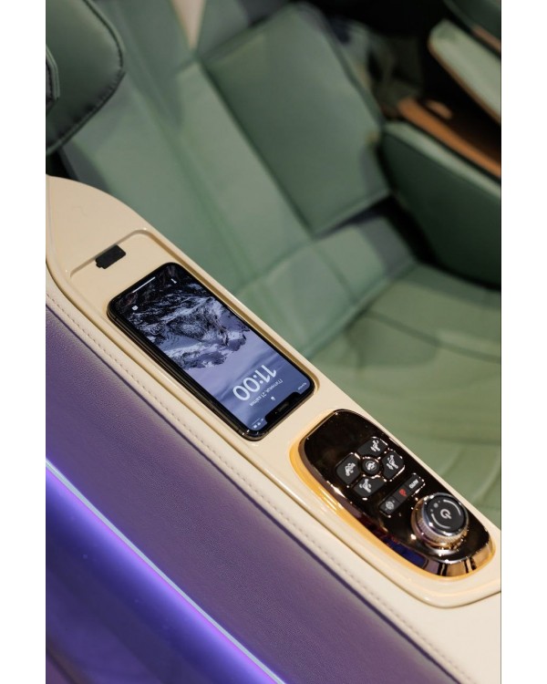 Масажне крісло для хребта LUXURY LX100 Green крісло масажер для дому Масажне крісло для хребта LUXURY LX100 Green крісло масажер для дому