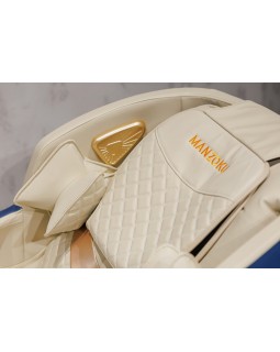 Массажное кресло японский бренд Manzoku Line White-foto6