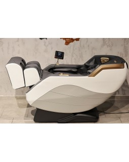 Раскладное массажное кресло ЯПОНСКОГО бренда Manzoku Simbol White массажные кресла: 6 массажных техник-foto5