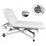 Масажний стіл стаціонарний електричний Style 2210A WHITE кушетка для косметолога масажна