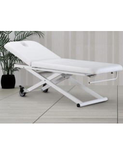 Масажний стіл стаціонарний електричний Style 2210A WHITE кушетка для косметолога масажна-foto3