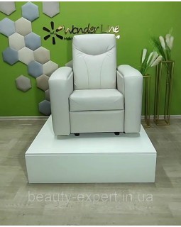 Реклайнер для педикюра на подиуме КОМПЛЕКТ 2в1 мебель для педикюра: кресло-реклайнер педикюрный с подиумом-foto3