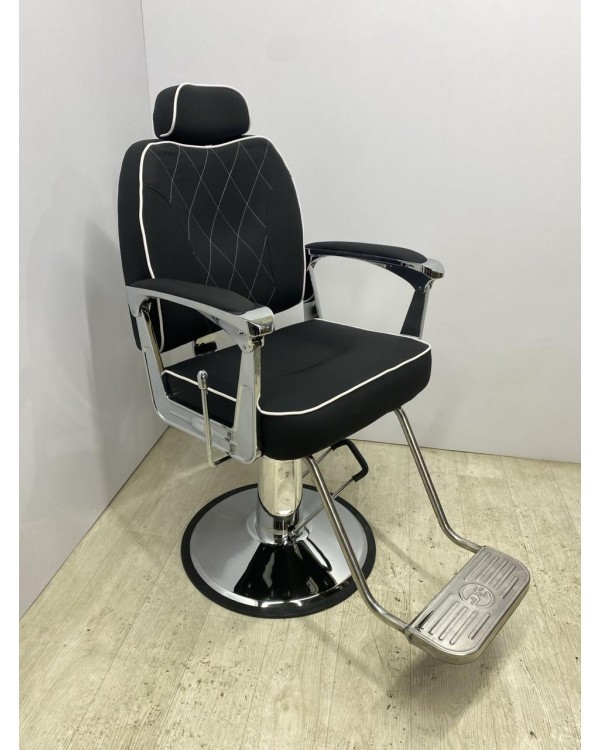 Крісла перукарські Barber чорне крісло для барбершопу Компакт барбер Fz-01 Крісла перукарські Barber чорне крісло для барбершопу Компакт барбер Fz-01