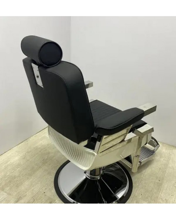 Перукарське чоловіче крісло Barber Elegant PRO перукарські крісла з підголовником для Барбершопа Перукарське чоловіче крісло Barber Elegant PRO перукарські крісла з підголовником для Барбершопа