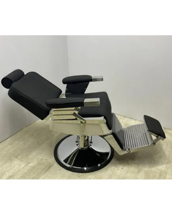 Перукарське чоловіче крісло Barber Elegant PRO перукарські крісла з підголовником для Барбершопа Перукарське чоловіче крісло Barber Elegant PRO перукарські крісла з підголовником для Барбершопа