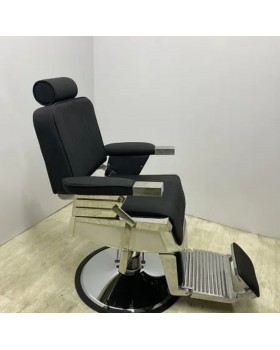 Перукарське чоловіче крісло Barber Elegant PRO перукарські крісла з підголовником для Барбершопа-foto7