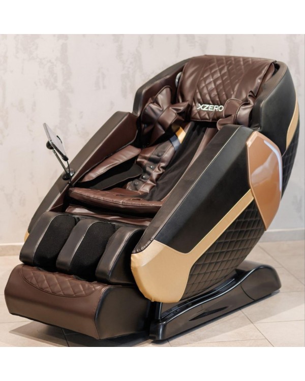 Масажне крісло XZERO X45 SL Brown якісні крісла з масажем