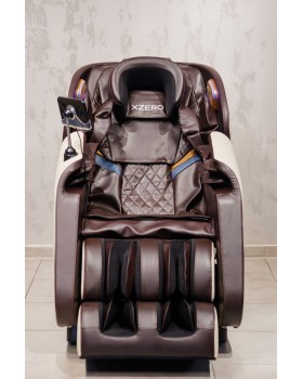 Масажне крісло для відпочинку XZERO V19 Brown крісла для масажу з регулюванням-foto3