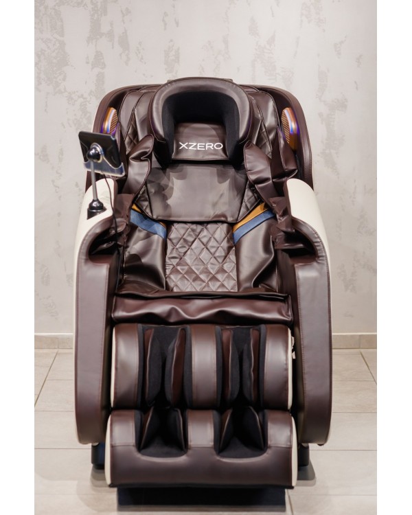 Масажне крісло для відпочинку XZERO V19 Brown крісла для масажу з регулюванням
