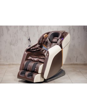 Масажне крісло для відпочинку XZERO V19 Brown крісла для масажу з регулюванням-foto4