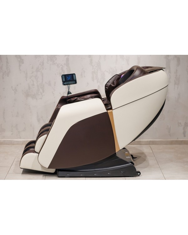 Масажне крісло для відпочинку XZERO V19 Brown крісла для масажу з регулюванням