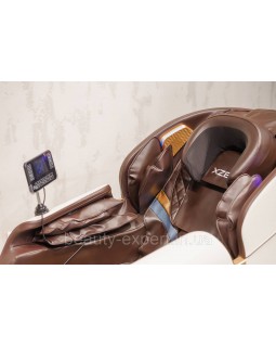 Массажное кресло для отдыха XZERO V19 Brown кресла для массажа с регулировками-foto7