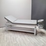 Дерев'яний масажний стіл кушетка для масажу KP-10 WHITE PLUS масажна SPA кушетка з підголовником