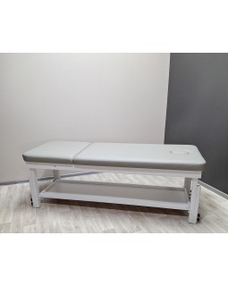 Дерев'яний масажний стіл кушетка для масажу KP-10 WHITE PLUS масажна SPA кушетка з підголовником-foto3