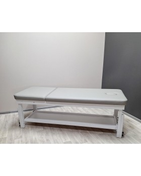 Дерев'яний масажний стіл кушетка для масажу KP-10 WHITE PLUS масажна SPA кушетка з підголовником-foto3