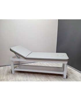 Дерев'яний масажний стіл кушетка для масажу KP-10 WHITE PLUS масажна SPA кушетка з підголовником-foto6