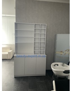 Парикмахерский шкаф -стеллаж для красок COLOR BAR VM 528_black Лаборатория для окрашивания-foto7