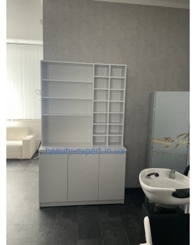 Перукарська шафа-стелаж для фарб COLOR BAR VM 528_black Лабораторія для фарбування-foto7
