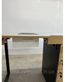 Маникюрный стол с одной тумбой PREMIUM-03 мебель для салона маникюра Премиум-foto8