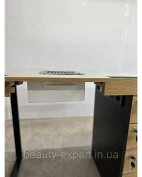 Маникюрный стол с одной тумбой PREMIUM-03 мебель для салона маникюра Премиум-foto8