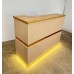 Стійка - рецепція адміністратора в салоні краси красиві ресепшн з LED підсвічуванням для клініки РЕС-13/в_MR Стійка - рецепція адміністратора в салоні краси красиві ресепшн з LED підсвічуванням для клініки РЕС-13/в_MR