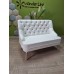 Диванчик для зала ожидания DOLLI white
