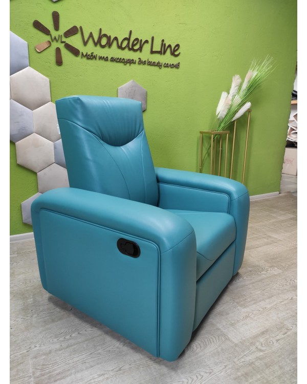 Реклайнер з розкладною спинкою та підніжкою крісла для педикюру NEW SPA Реклайнер з розкладною спинкою та підніжкою крісла для педикюру NEW SPA