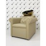 Мойка парикмахерская Lili Gold & Black в салон красоты кресло с мойкой и золотой керамикой для парикмахерских