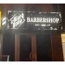 Барберпол Ліхтар навісний рекламний знак для барберівшопу Barber Pole (30x36x78см) Чорно-Білий Іспанія Барберпол Ліхтар навісний рекламний знак для барберівшопу Barber Pole (30x36x78см) Чорно-Білий Іспанія