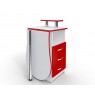 Розкладний манікюрний стіл Vista compact стіл для майстра манікюру з поличкою під лаки