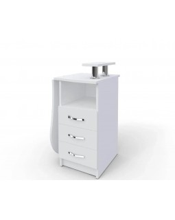 Раскладной маникюрный стол Vista compact стол для мастера маникюра с полочкой под лаки-foto3