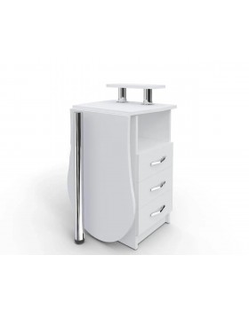 Розкладний манікюрний стіл Vista compact стіл для майстра манікюру з поличкою під лаки-foto4
