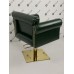 Перукарське крісло для салону краси Byron VM874/6 крісла для перукаря на гідравліці Квадрат золото Перукарське крісло для салону краси Byron VM874/6 крісла для перукаря на гідравліці Квадрат золото