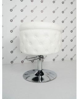 Кресло парикмахерское на гидравлике для салонов красоты OBSESSION VM856 Диск хром-foto5