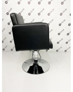 Кресло парикмахерское на гидравлике для клиента Mark VM814 Диск хром-foto5