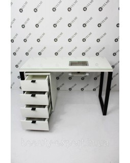 Стол маникюрный Alaska стол для маникюра и наращивания ногтей LOFT VM151-foto9