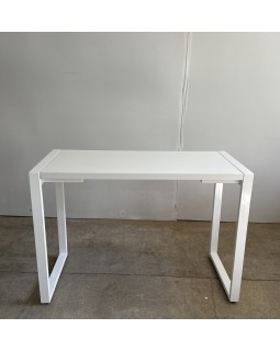 Стол маникюрный на металлических ножках MR-СМ_loft-07 приставной столик к кушетке для мастера маникюра-foto5