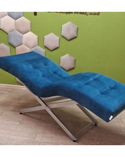Кушетка для нарощування вій з підголовником LASHMAKER 2в1 анатомічні кушетки для салону-foto3