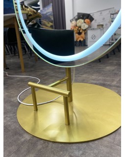 Зеркало парикмахера Shine с подсветкой станция визажиста для макияжа в салон красоты VM740-foto5