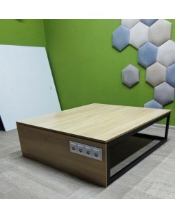 Подиум для педикюра с розетками (4 шт) NEW DS на металлической базе подиум для кресла реклайнера-foto3