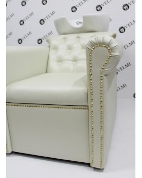 Комплект парикмахерской мебели 2в1 Lili Circle White красивая мебель в салон красоты-foto3