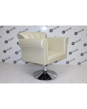 Комплект парикмахерской мебели 2в1 Lili Circle White красивая мебель в салон красоты-foto4