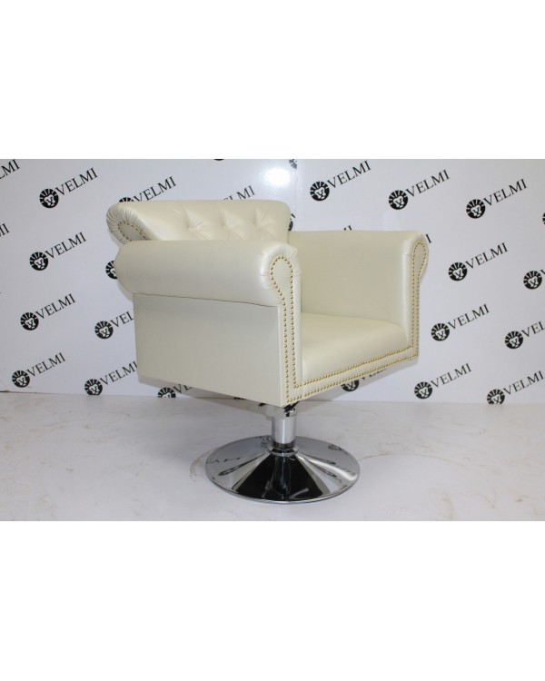 Комплект перукарських меблів 2в1 Lili Circle White красиві меблі в салон краси
