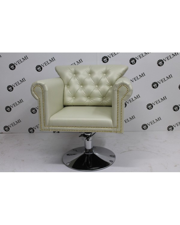 Комплект перукарських меблів 2в1 Lili Circle White красиві меблі в салон краси