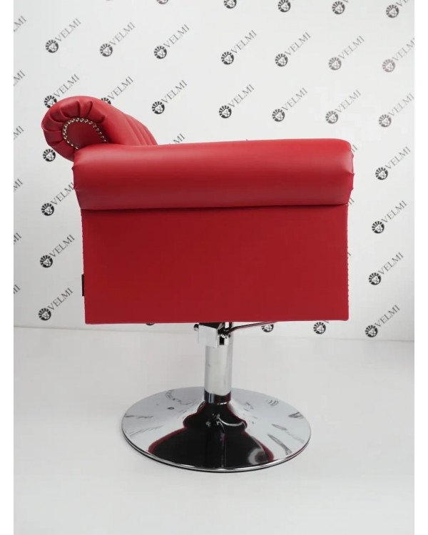 Современный комплект парикмахерской мебели Lili RED мебель в салон красоты (мойка и кресло на дисковой базе) Современный комплект парикмахерской мебели Lili RED мебель в салон красоты (мойка и кресло на дисковой базе)