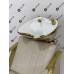 Парикмахерский комплект мебели Lux Bronx Gold кресло золотой базе и кресло-мойка с золотой керамикой White Парикмахерский комплект мебели Lux Bronx Gold кресло золотой базе и кресло-мойка с золотой керамикой White